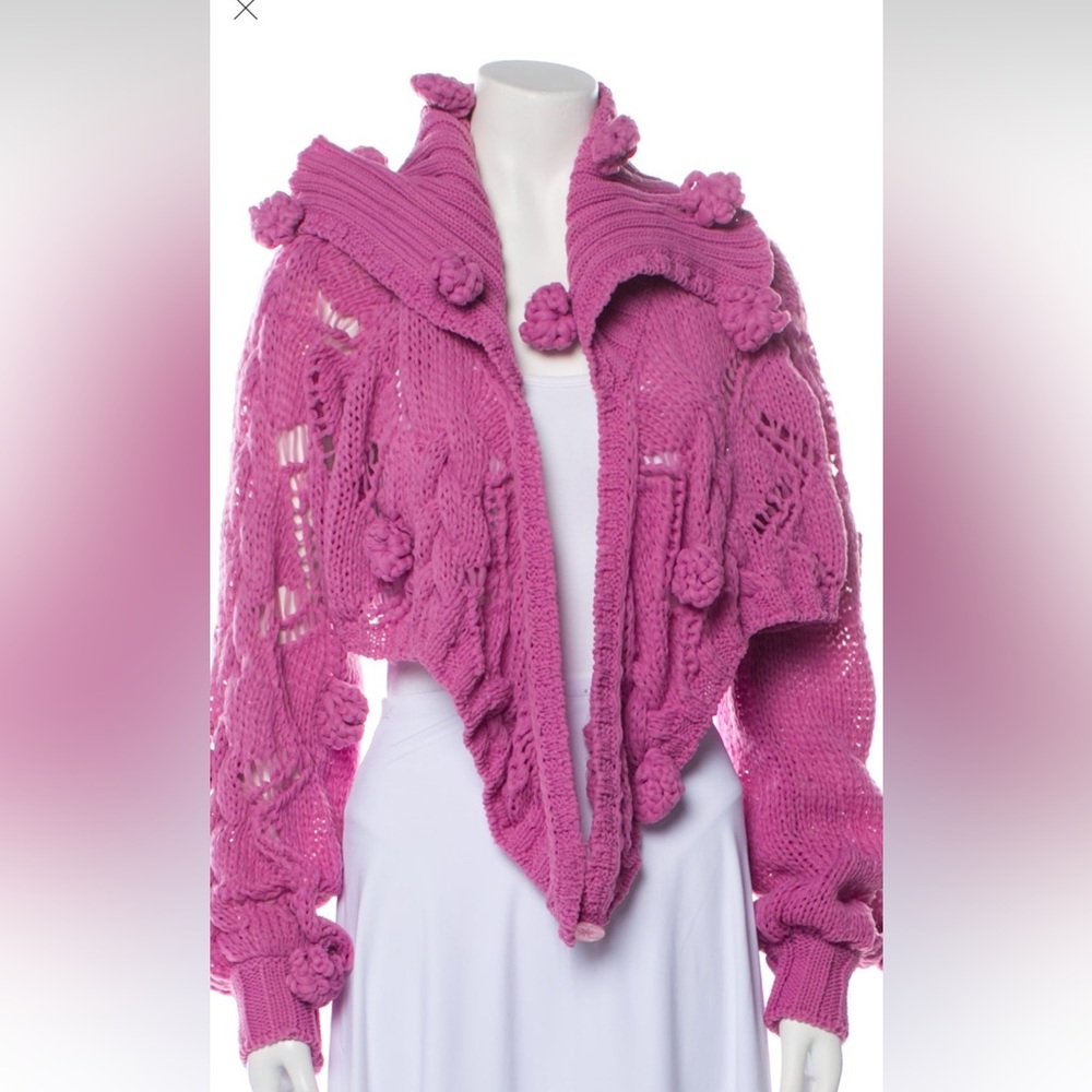 ISO John Galliano knit cardigan